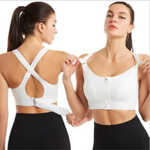 Carica l&#39;immagine nel visualizzatore di Gallery, Set da 2 reggiseni sportivi push-up incrociati (S)
