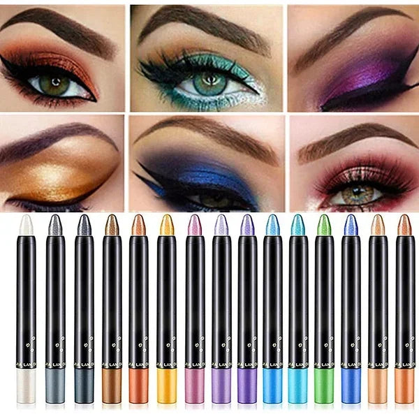 Set da 15 ombretti colorati impermeabili (TRASF)
