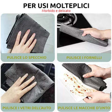 Carica l&#39;immagine nel visualizzatore di Gallery, Set da 10 panni in microfibra per le pulizie anti-macchia (S)
