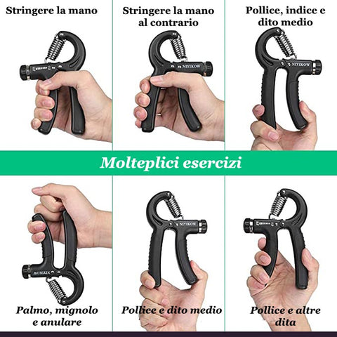 Potenziatore muscoli braccia (2 pezzi) (S)