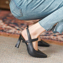 Carica l&#39;immagine nel visualizzatore di Gallery, Scarpe aperte eleganti con tacco (RILANCIARE IN PT A GIUGNO)
