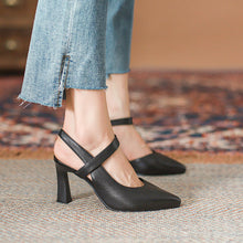 Carica l&#39;immagine nel visualizzatore di Gallery, Scarpe aperte eleganti con tacco (RILANCIARE IN PT A GIUGNO)
