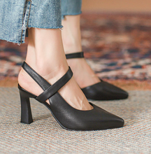 Carica l&#39;immagine nel visualizzatore di Gallery, Scarpe aperte eleganti con tacco (RILANCIARE IN PT A GIUGNO)
