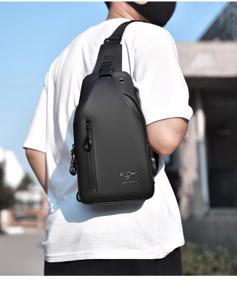 Borsa a tracolla impermeabile da uomo (S)