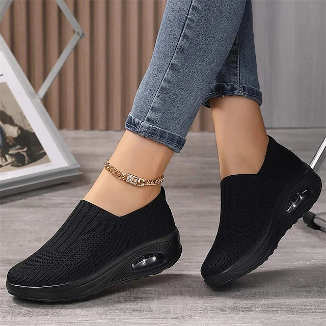 Scarpe ortopediche slip-on da donna comode e traspiranti (TRASF)