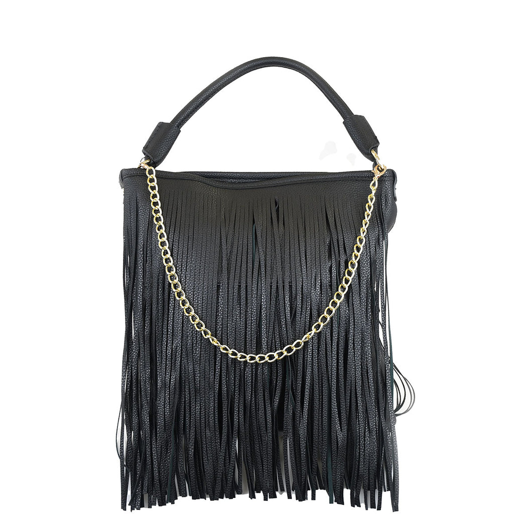 Borsa con frange