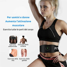 Carica l&#39;immagine nel visualizzatore di Gallery, Cintura fitness per fisico tonico e addominali scolpiti (TRASF)

