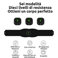 Carica l&#39;immagine nel visualizzatore di Gallery, Cintura fitness per fisico tonico e addominali scolpiti (TRASF)

