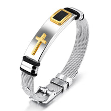 Carica l&#39;immagine nel visualizzatore di Gallery, Bracciale Croce Uomo (S)
