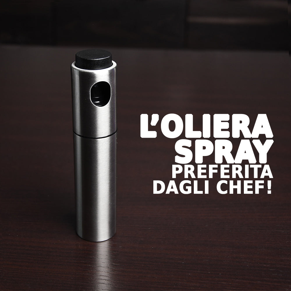Oliera Spray in Acciaio