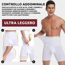 Carica l&#39;immagine nel visualizzatore di Gallery, Pantaloncini snellenti da uomo: EFFETTO PANCIA PIATTA (TRASF)
