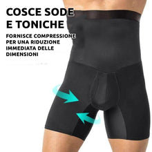 Carica l&#39;immagine nel visualizzatore di Gallery, Pantaloncini snellenti da uomo: EFFETTO PANCIA PIATTA (TRASF)
