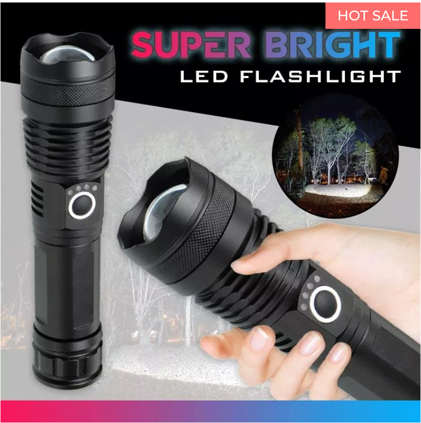 Torcia Ultra Potente (CAVO USB ricarica) (S)