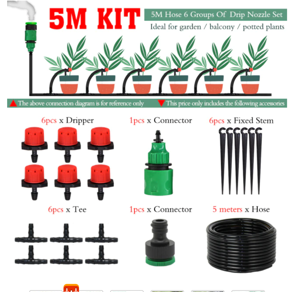 Kit di irrigazione automatica (S)