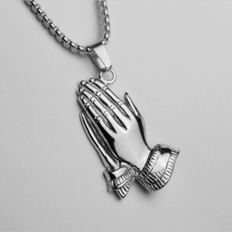 Collana Mani che pregano